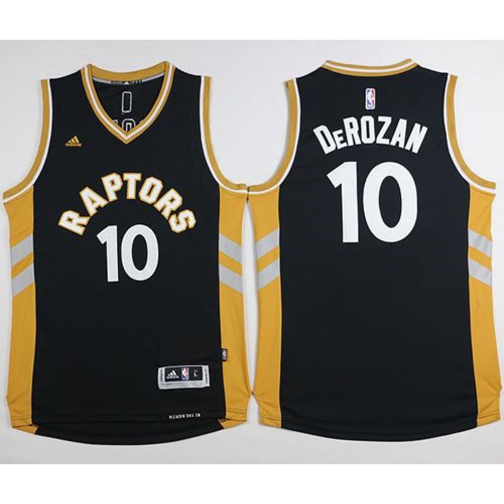 Premium Men's Toronto Raptors #10 DeMar Black Basketball Jersey