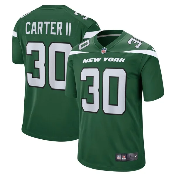 None Michael Carter Game Jersey - Green | NFL Player Jersey | NFL Foot