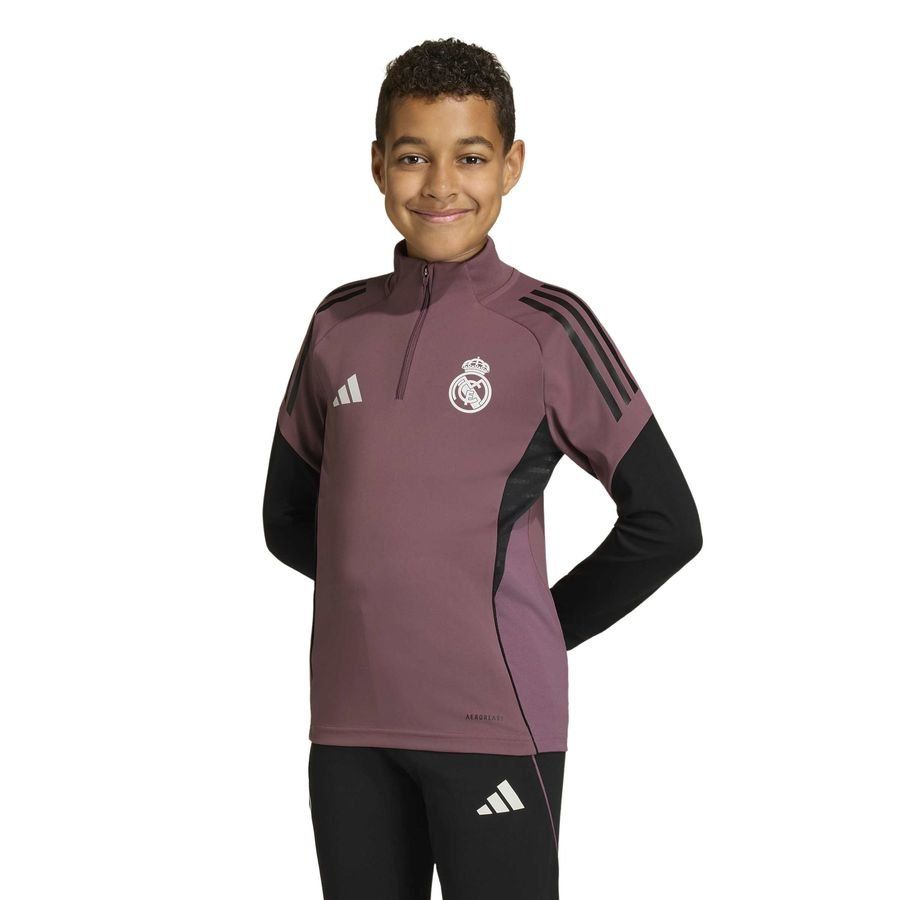 Real Madrid Training Shirt Tiro 25 - Purple/Black Kids