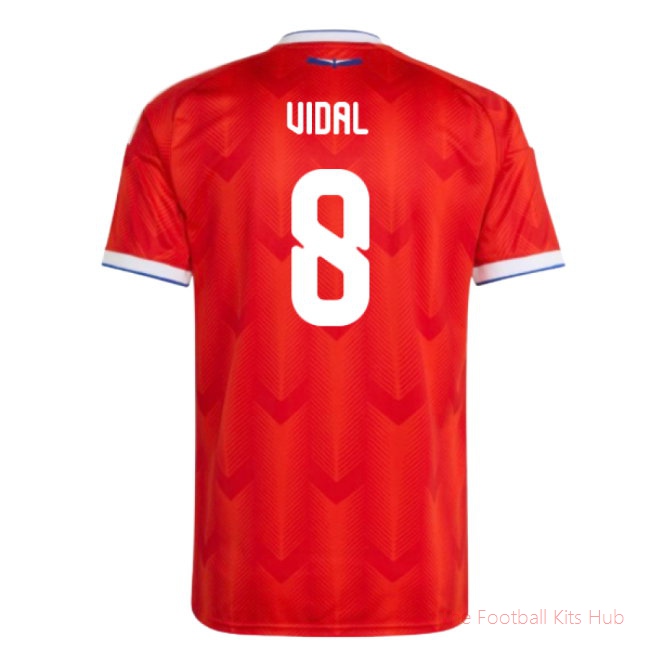 2026-2027 Chile Home Shirt (Vidal 8)