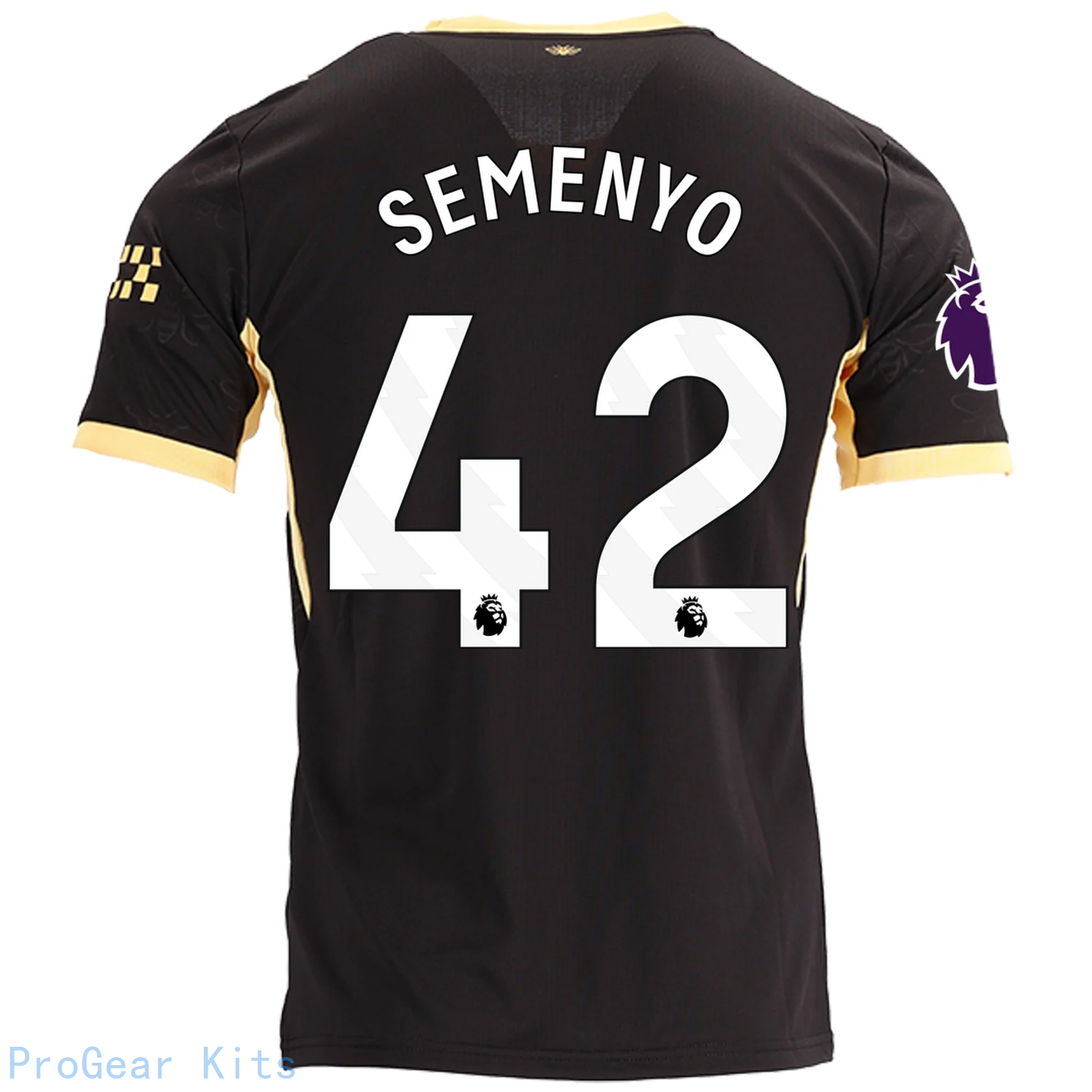 [LK] Manchester City Semenyo #42 Away Uniform 2026/27