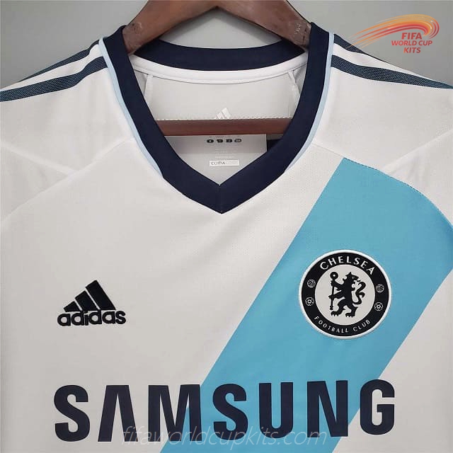 Chelsea 12-13 Away White Football Kit