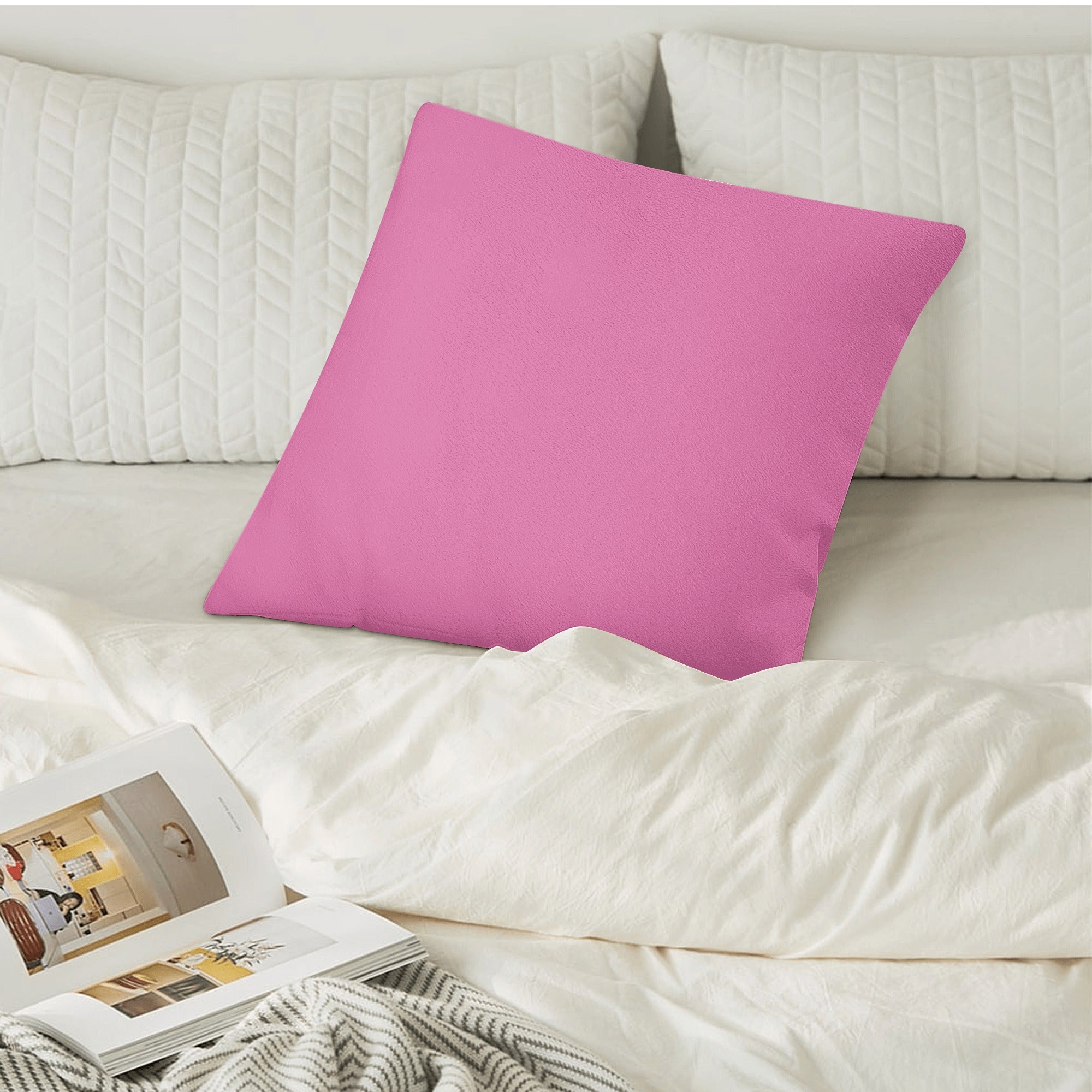 Street-Ready Adorable Frenchie Face - Pillow Cover for Daily Life