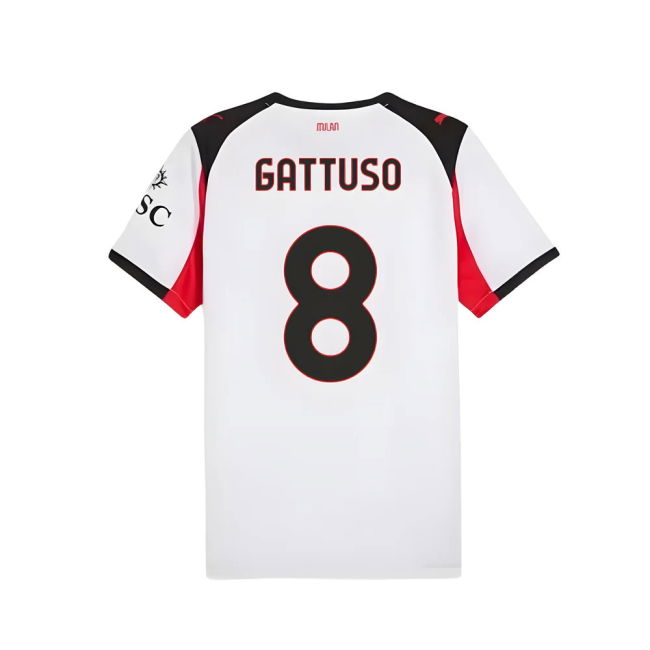 2025-2026 AC Milan Away Shirt (Gattuso 8)