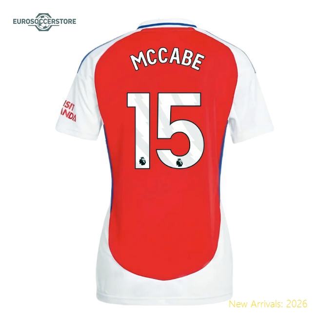 Premium Womens Arsenal Mccabe Jersey 2024-2025 Quick-dry