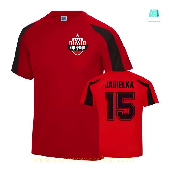 Phil Jagielka Sheffield United Sports Training Jersey (Red)
