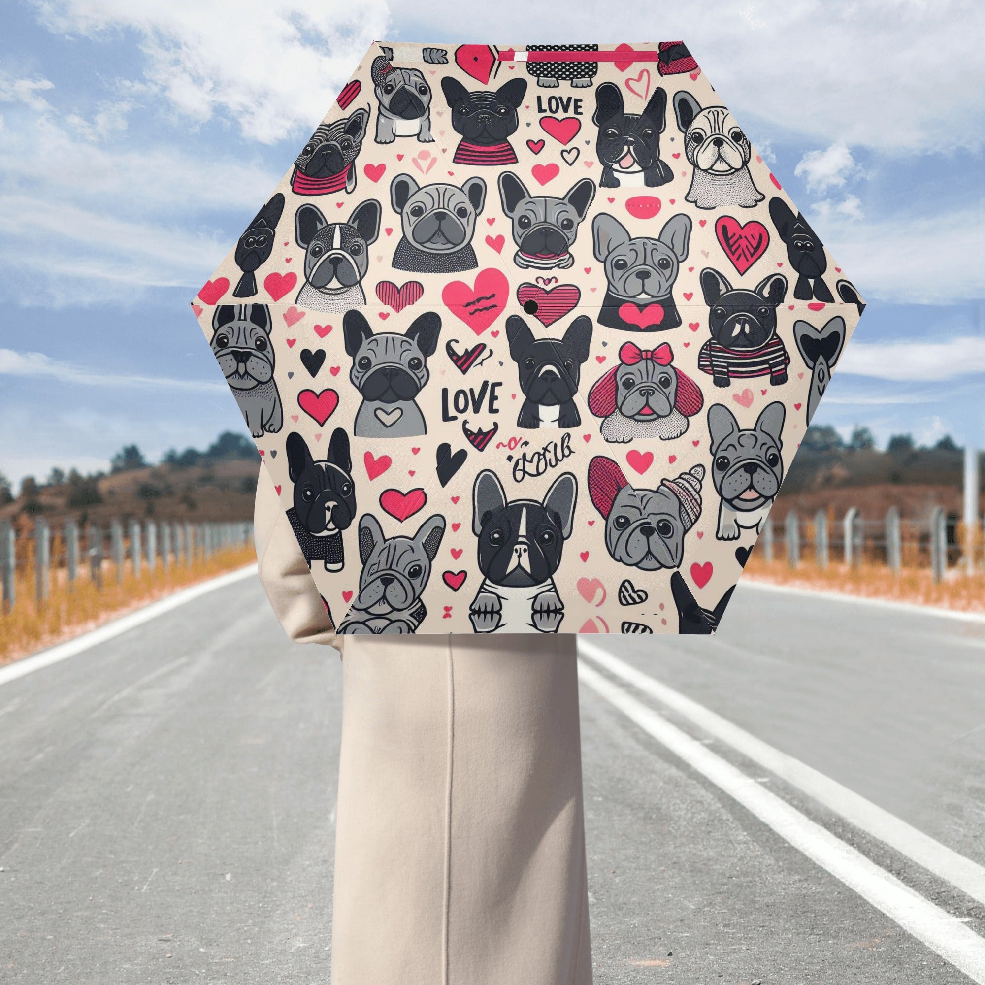 French Bulldog Dixie Umbrella Cute Frenchie Essential