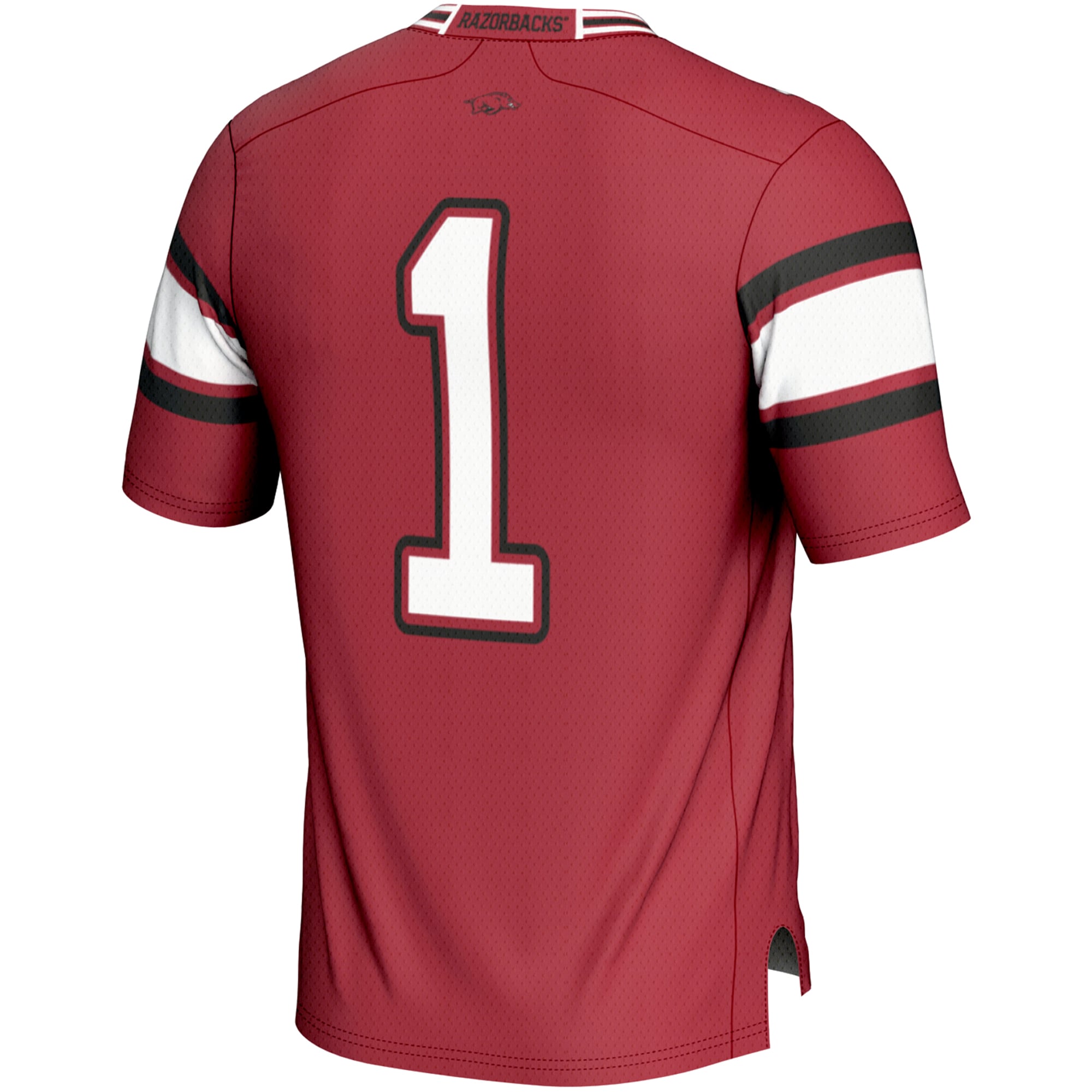 Youth #1 Cardinal Arkansas Razorbacks Football Jersey