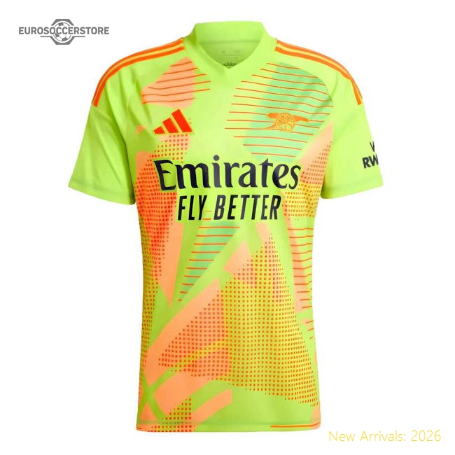 2024-2025 Arsenal Home Goalkeeper Shirt (Yellow)