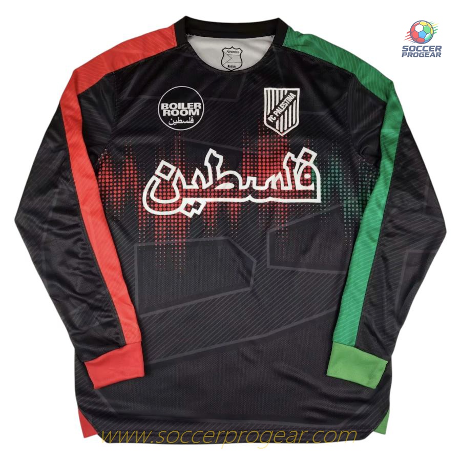 FC Palestino Special Edition 2025 Edition 2026 Arabic Long Sleeve Football Jersey