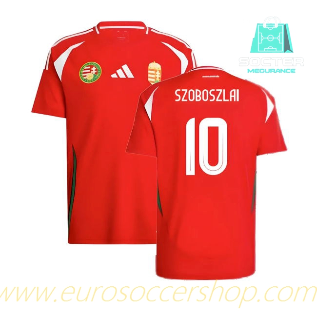 2024/25 Campaign Hungary Authentic Home Shirt (SZOBOSZLAI 10)