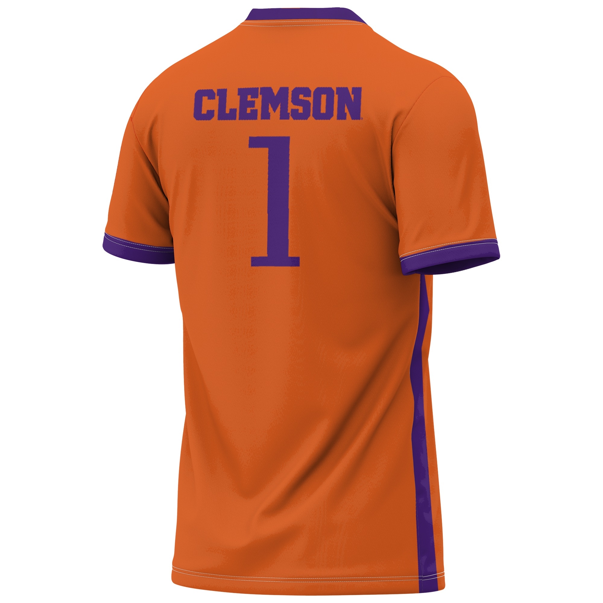 [NJP] Clemson Tigers GameDay Greats Unisex Lightweight Collegiate Soccer Fashion Jersey - Orange
