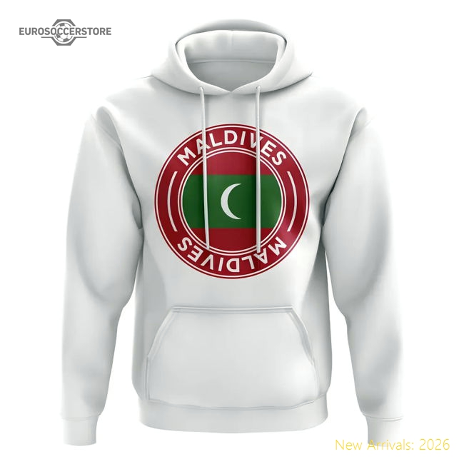 Maldives Football 20242025 Regular Hoodie  Top Retro Climalite