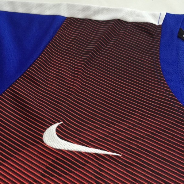Authentic Lightweight Holland 2015-16 Blue-Red Training Shirt