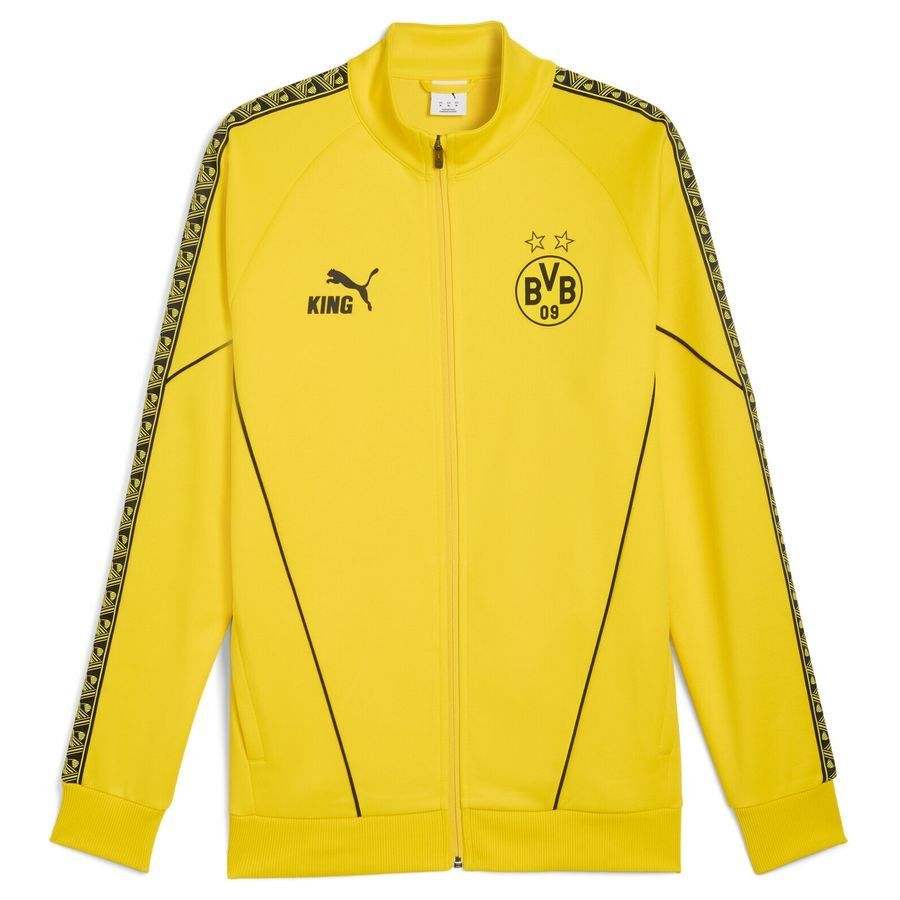 Dortmund Training Travel Jacket Anthem Faster Yellow/puma Jet Black