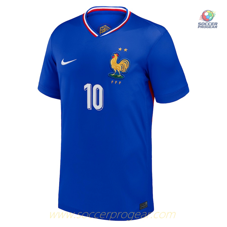 French Home Team Soccer Shirt 2024/25 Collection Mbappe