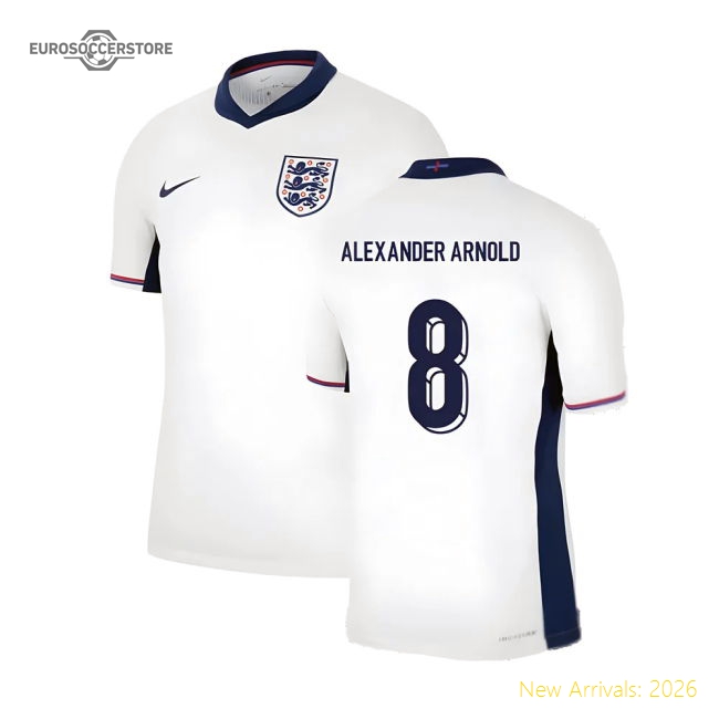 2024-2025 England Home Match Dri-Fit ADV Authentic Shirt (Alexander Arnold 8)