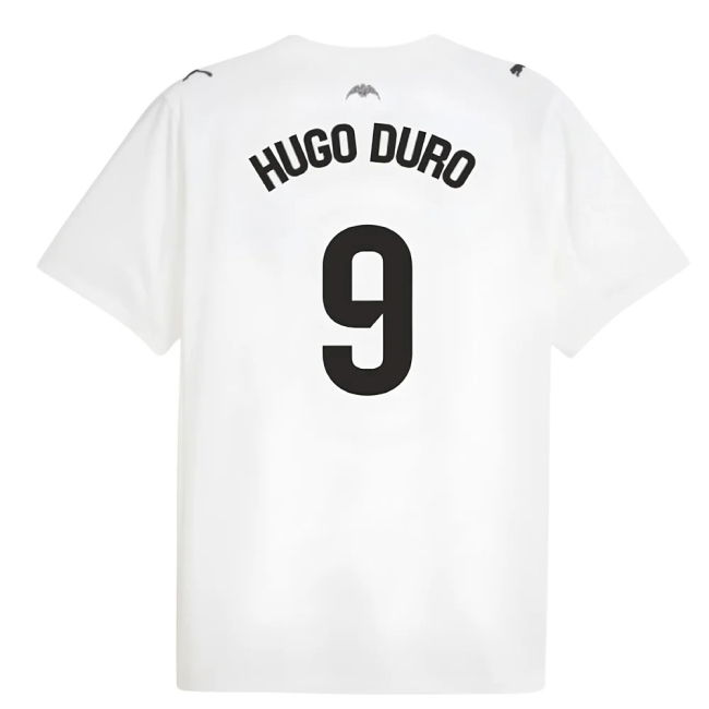 Valencia Soccer Club Fan Jersey - Adults Version (Hugo Duro 9)