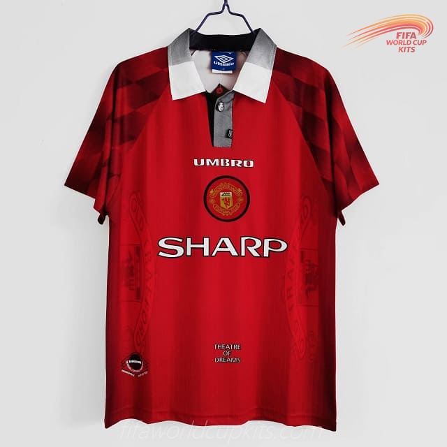 Manchester United season 96-98 Home Soccer Jersey