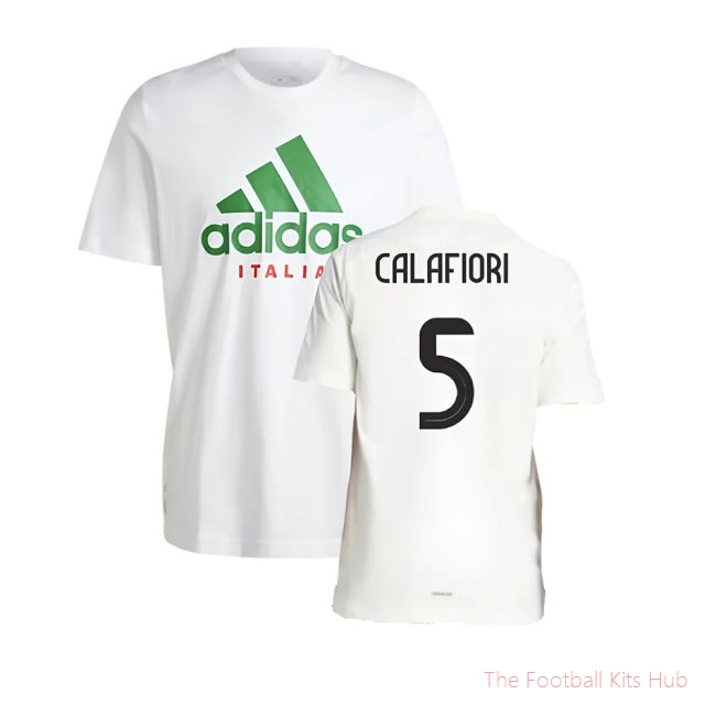 2024-2025 Italy DNA Graphic Tee (White) (CALAFIORI 5)