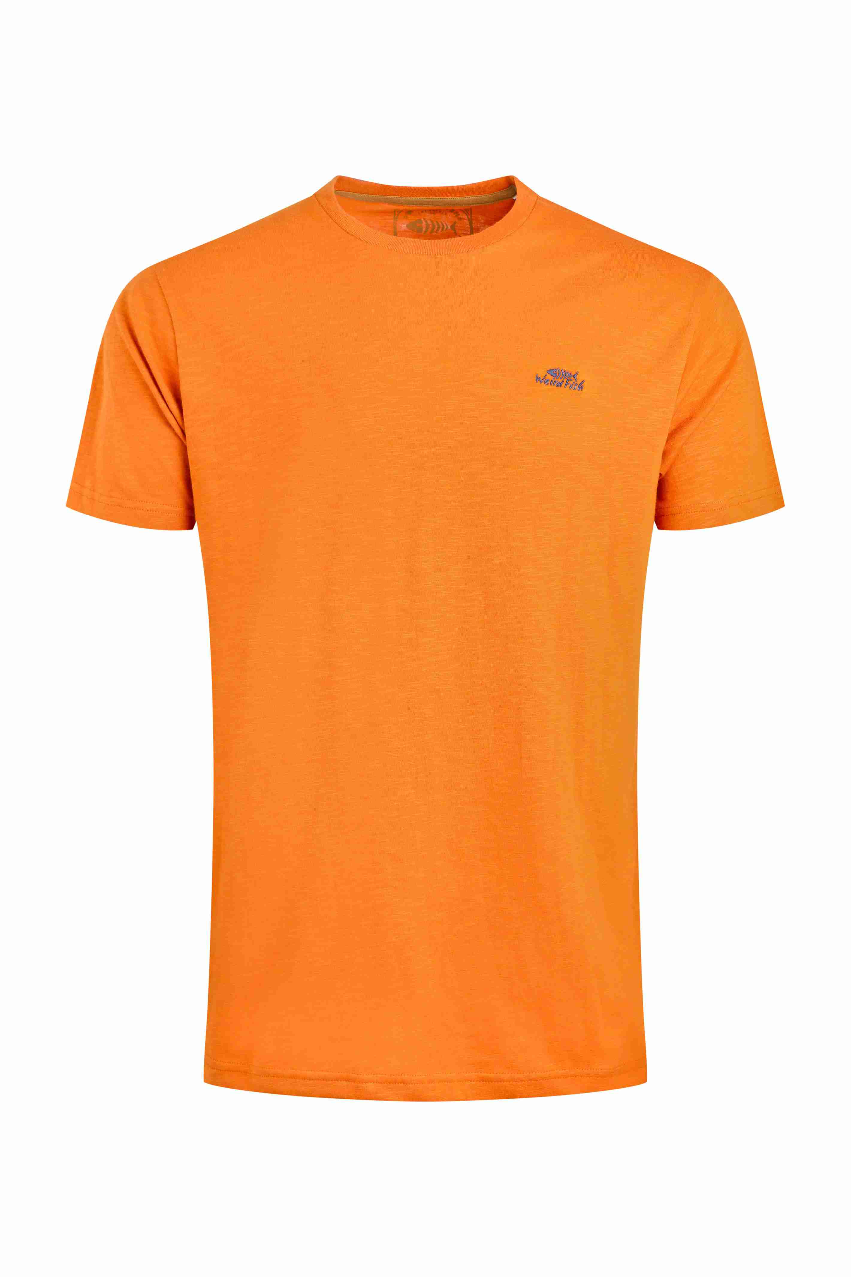 Fished Branded T-Shirt Brick Orange