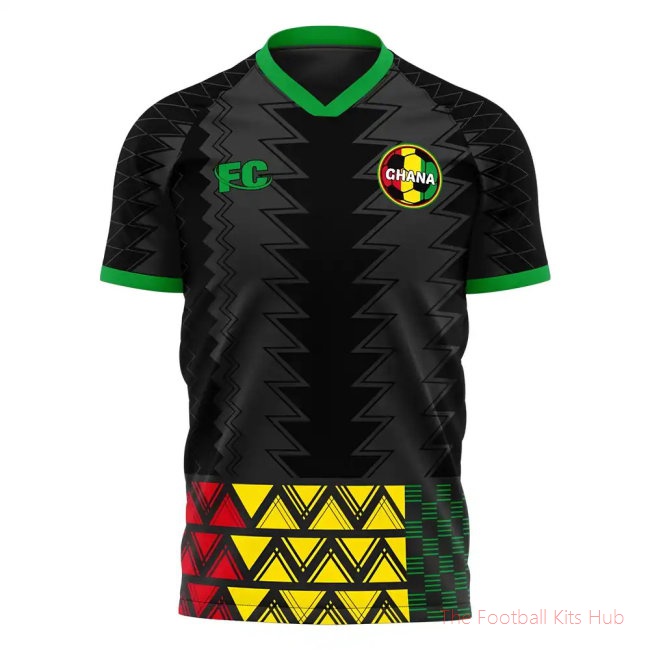 Ghana 2022-2023 Away Concept Football Kit (Fans Culture)