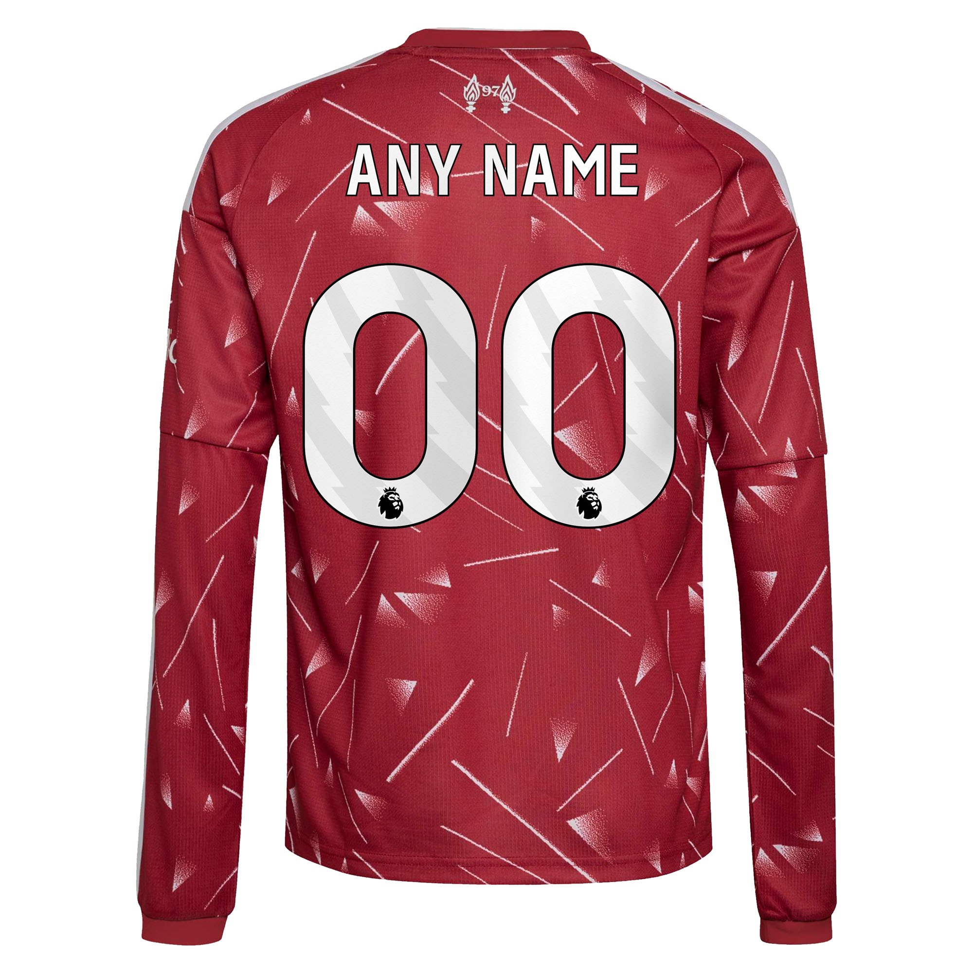 [SJH] Liverpool Youth 2026/27 Home Replica Long Sleeve Custom Jersey - Red