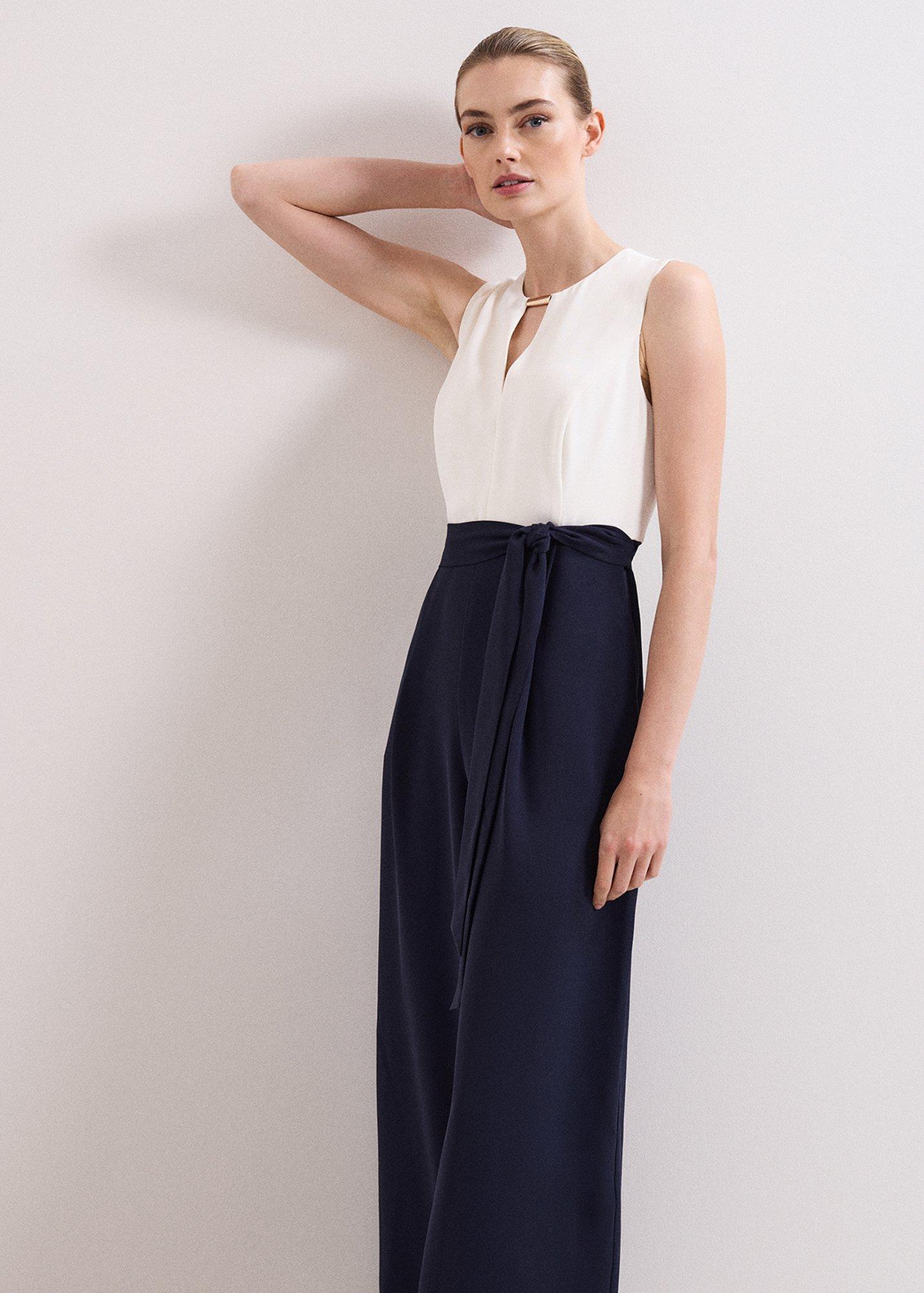 Petite Brylee Wide Leg Jumpsuit