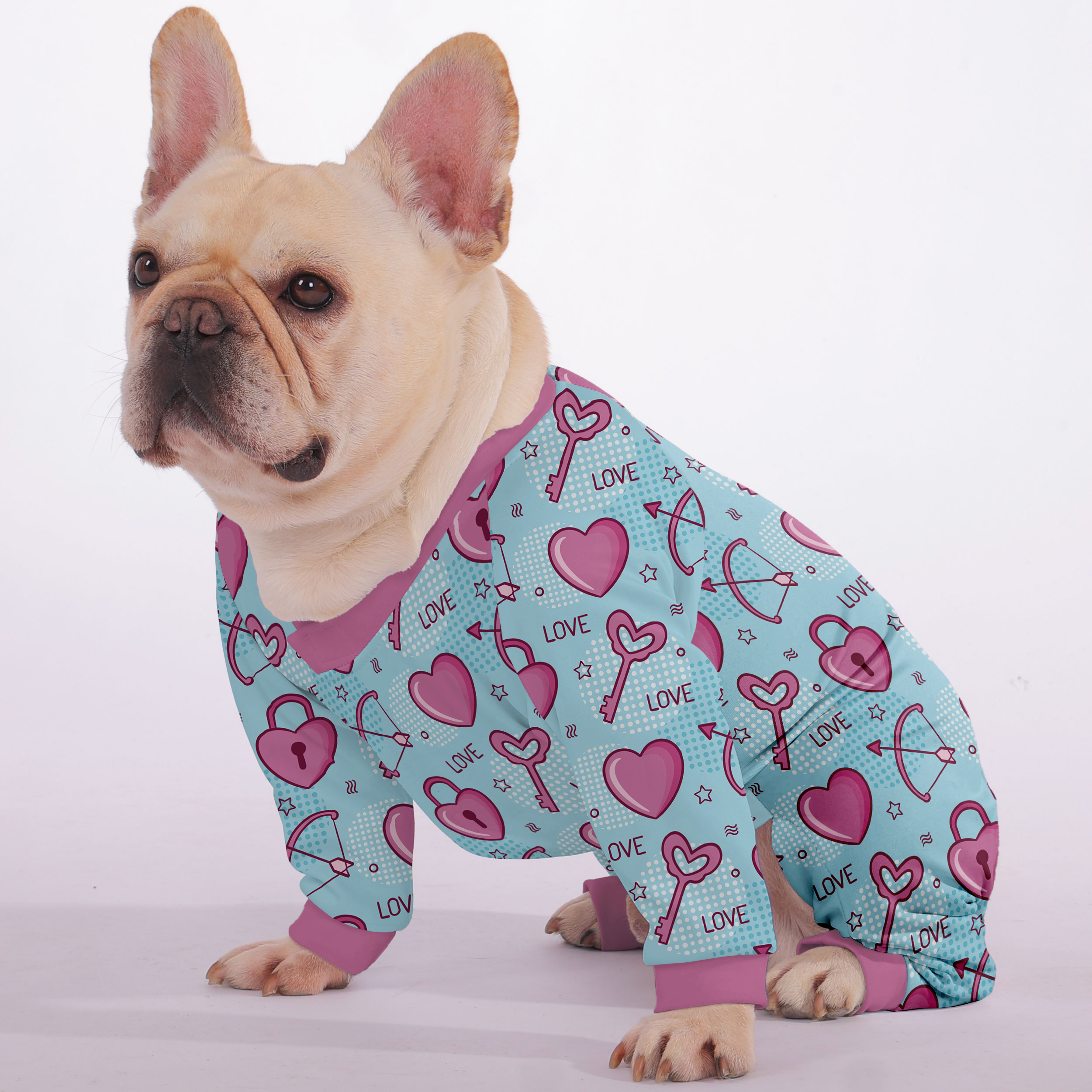 Fashion-Forward Pearl - Frenchie Pajamas – Ultra-soft, Cozy, & Adorab...