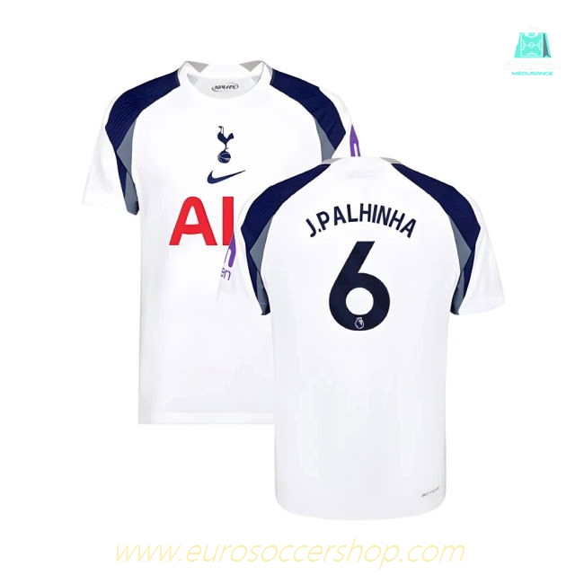2025-2026 Tottenham Hotspur Authentic Home Shirt (J.Palhinha 6)