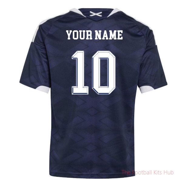 Premium Scotland 2026-2027 Home Shirt (Kids) (Your Name)