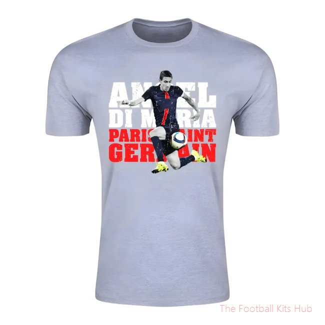 Angel Di Maria PSG T-Shirt (Grey) - Kids