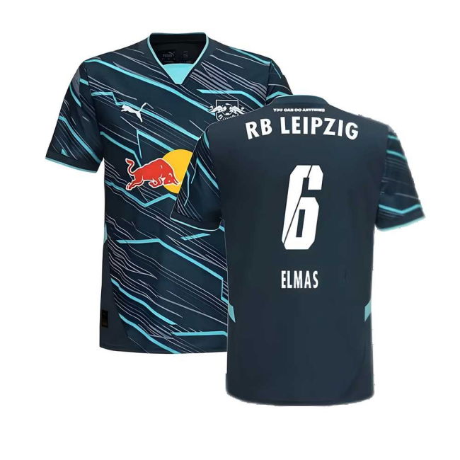 Avid Leipzig Red Bull Leipzig Third Shirt Elmas #6 Authentic Desig...