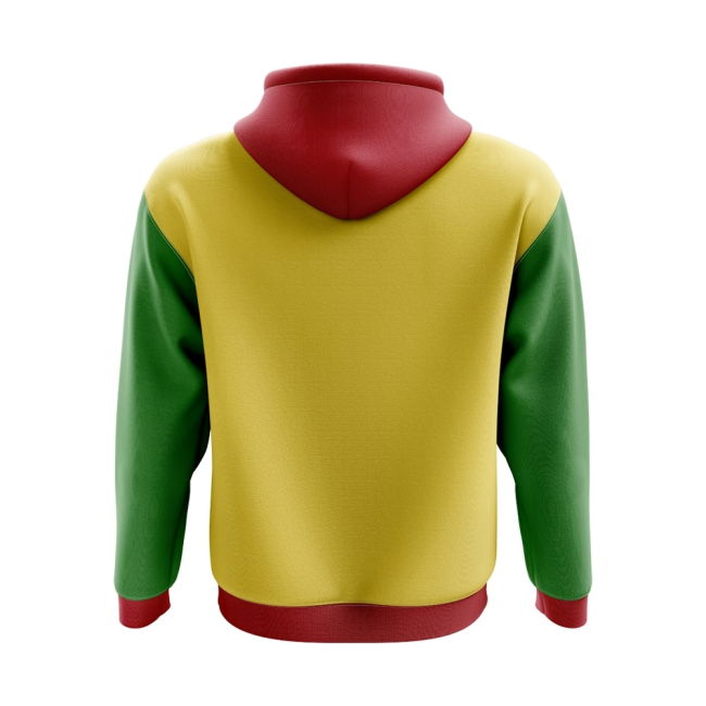 Premium Republic Of Congo Concept Country Football Hoody (Yellow)