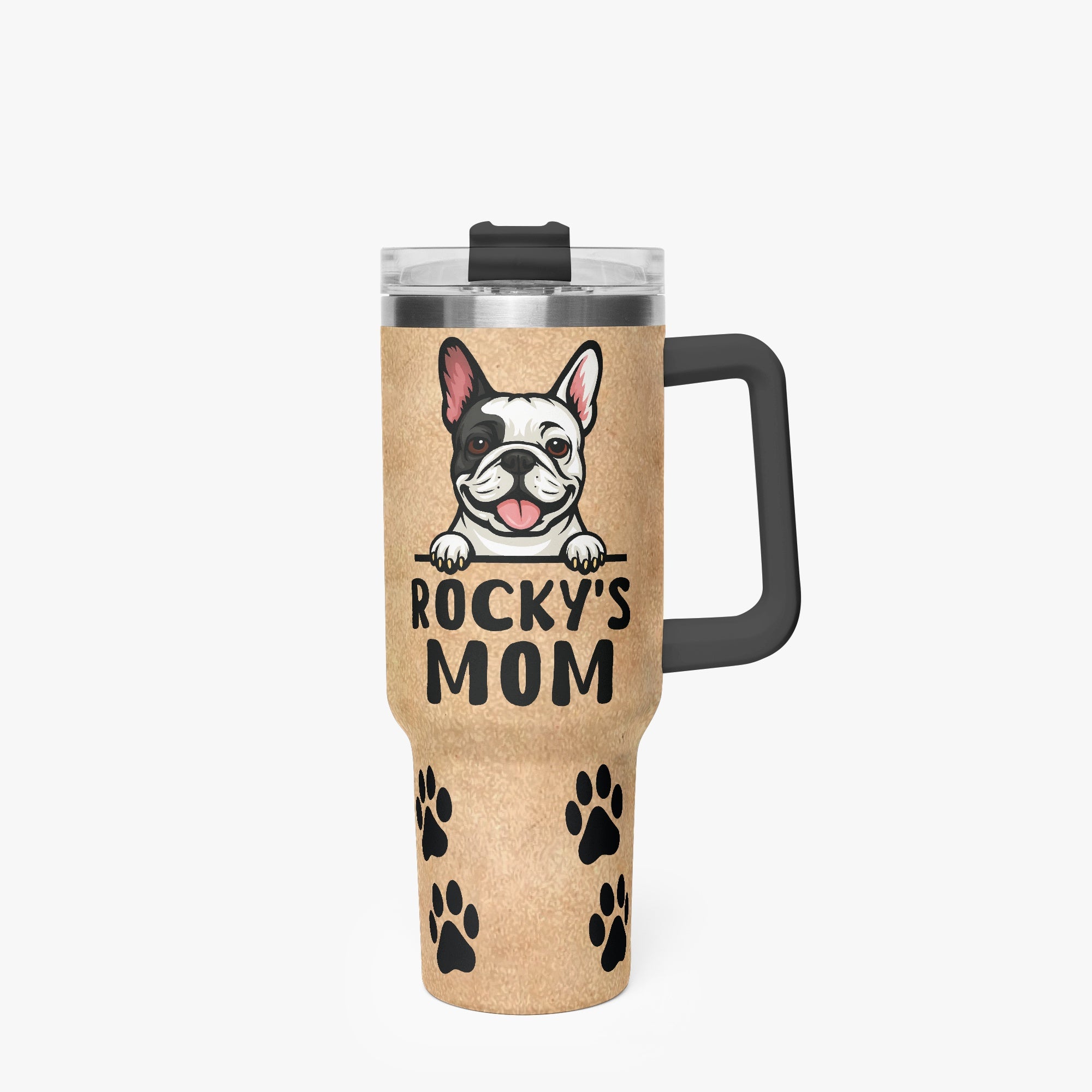 Fashion-Forward Kate - Personalized Car Tumbler Cup for Casual Outings