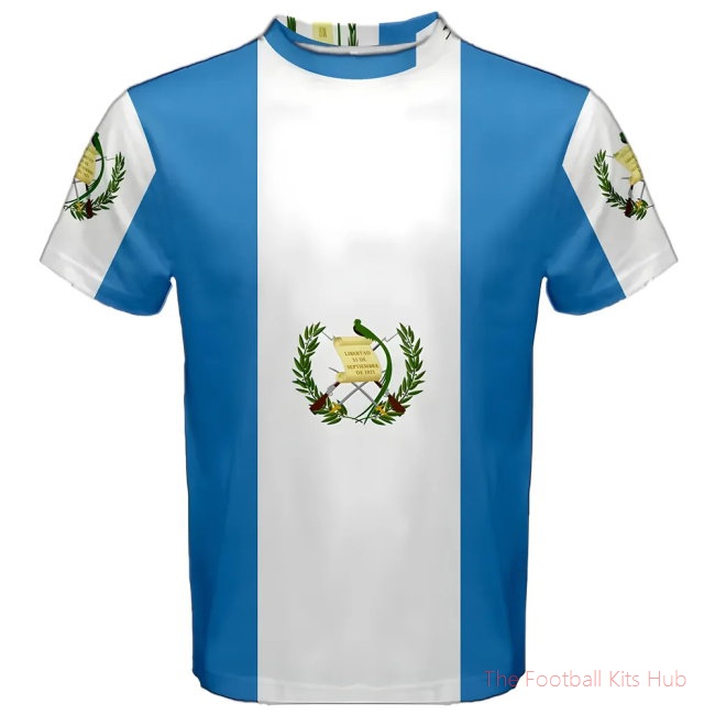 Men Guatemala Flag Sublimated Sports Jersey