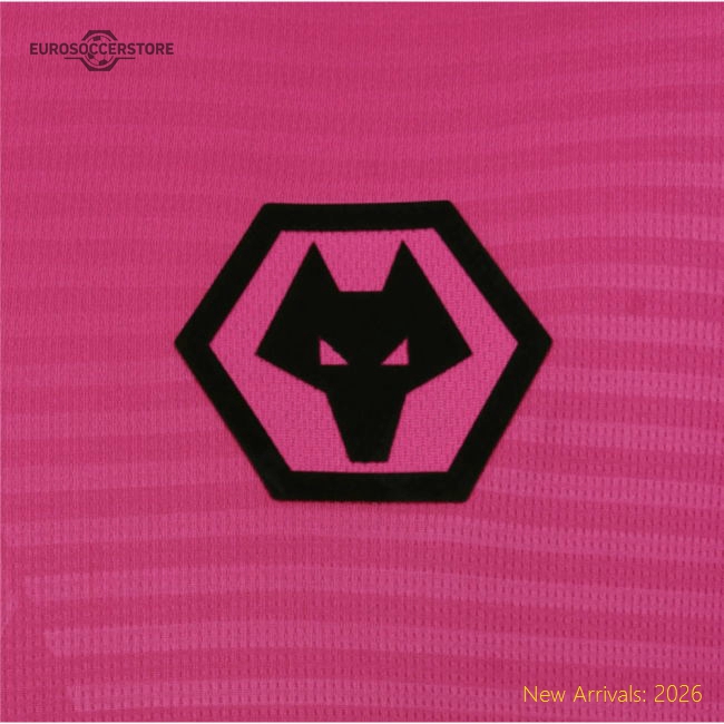 Top-grade 2025-2026 Wolves Goalkeeper Away Shirt (pink)