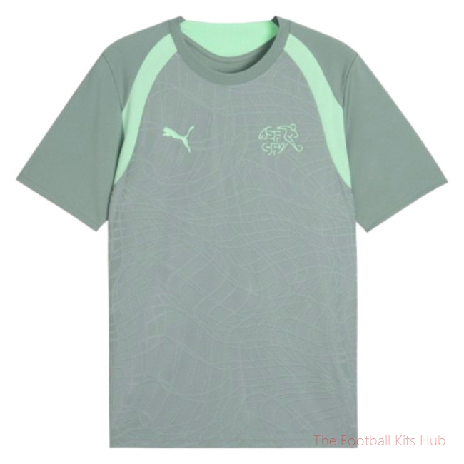2026-2027 Switzerland Training Jersey (Green Moon)