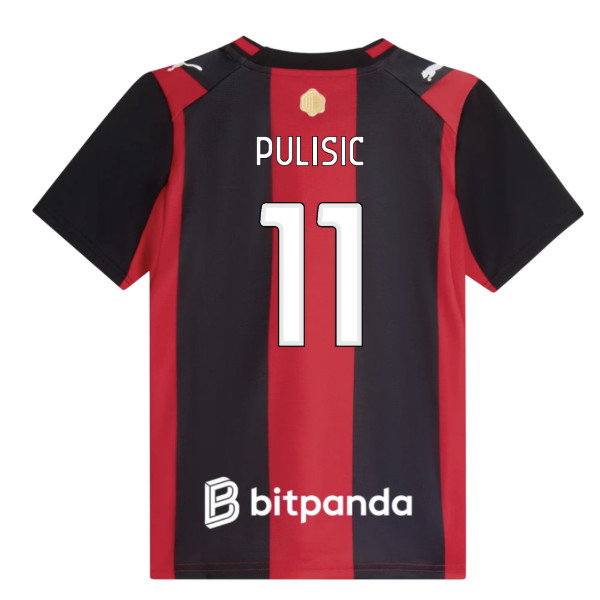 [DDJ] 2026-2027 AC Milan Home Shirt (Kids) (Pulisic 11)
