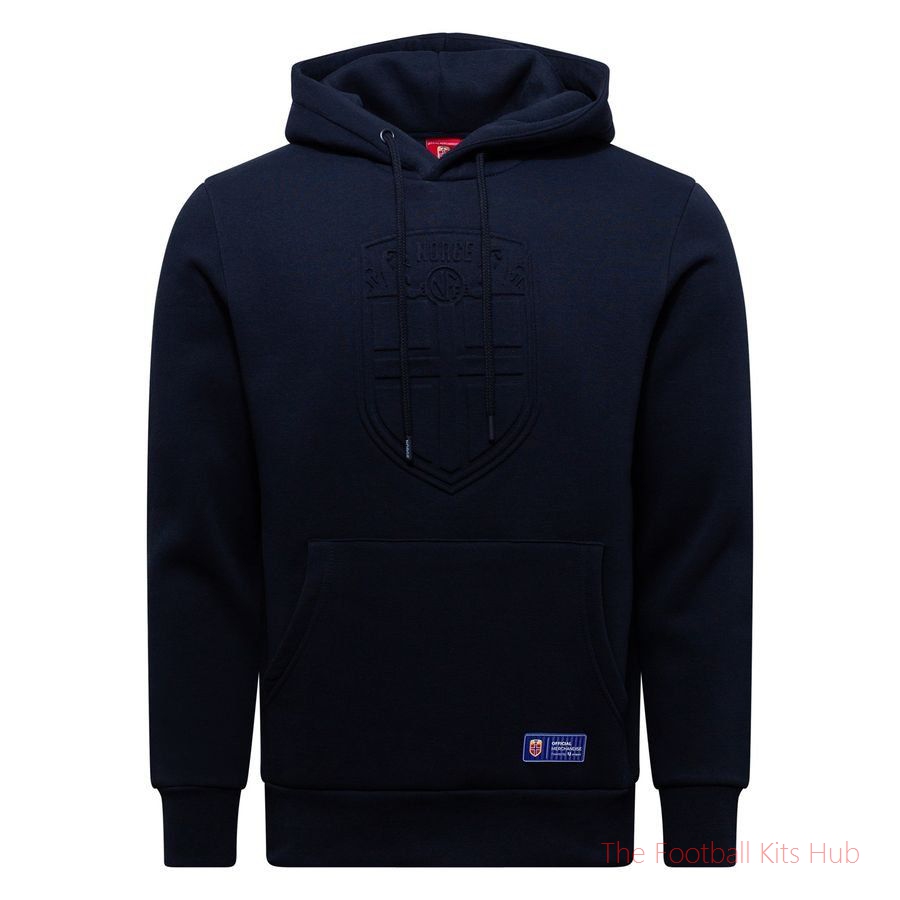 Men Norway Crest Hoodie - Navy