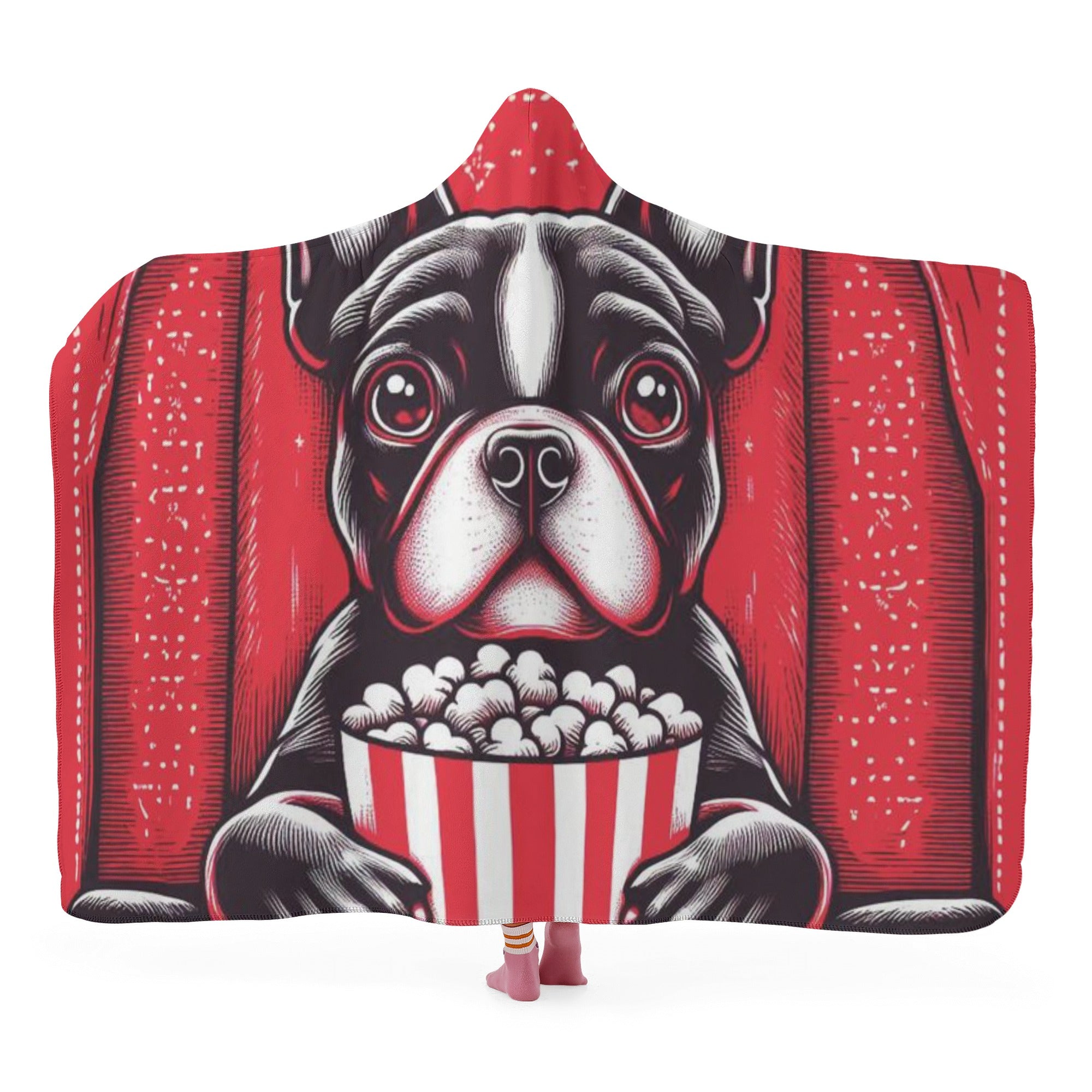 Thor - Durable Hooded Blanket Frenchie Themed Wear | Comfy Fit