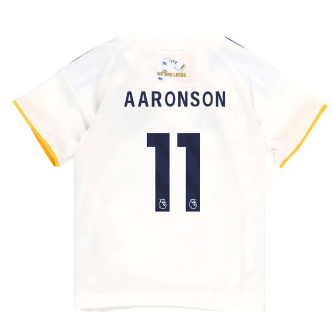 2025-2026 Leeds United Home Baby Kit (Aaronson 11)