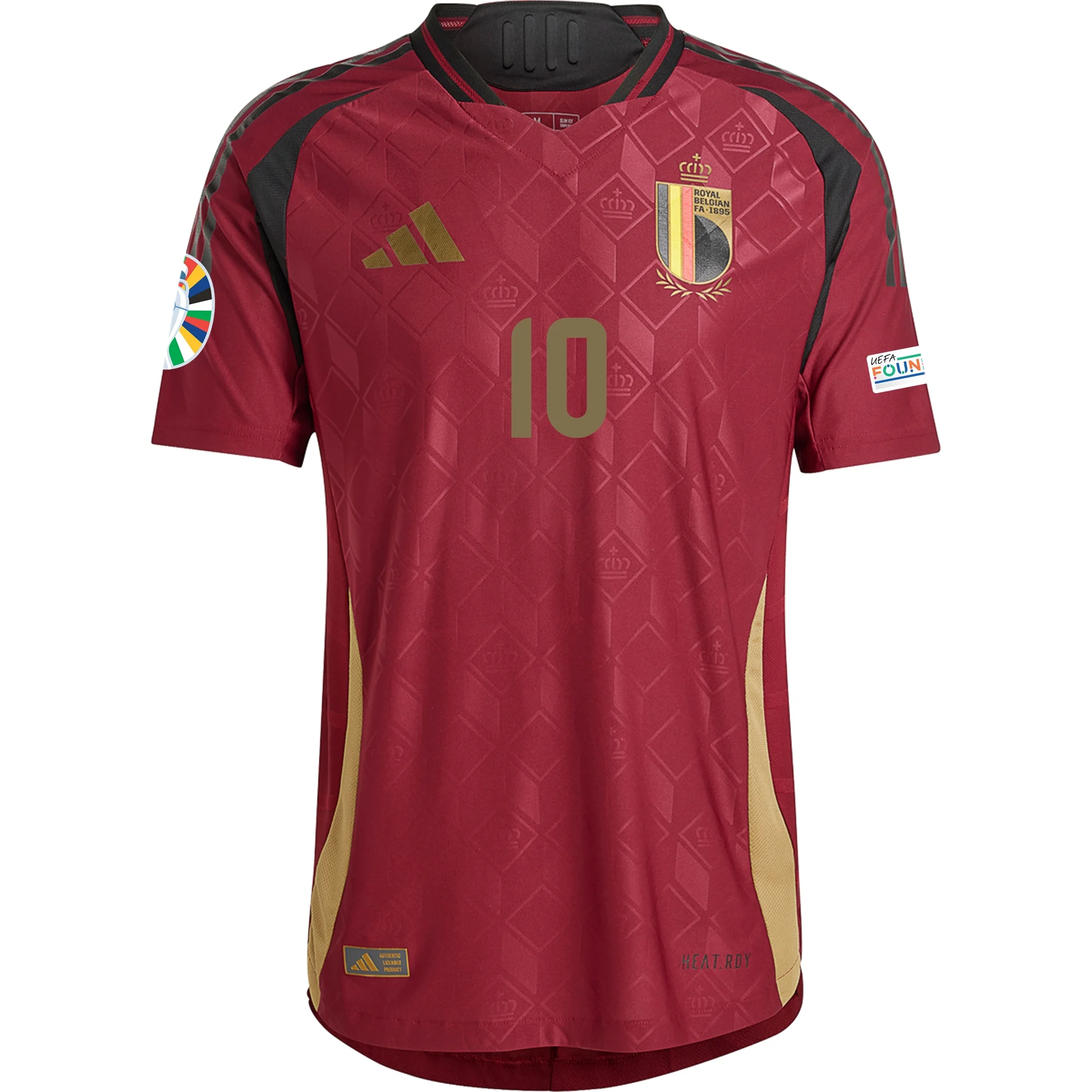 Belgium 2024-2025 UEFA Euro Home Jersey –  Fan Version S