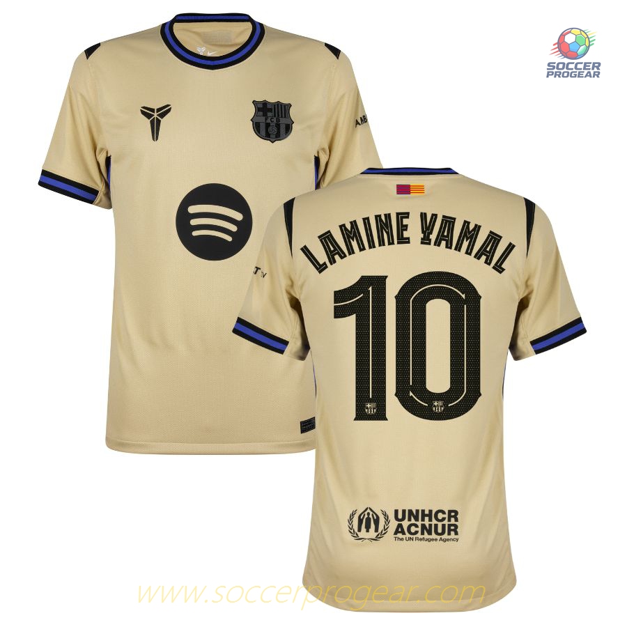 Barca Away Football Team Shirt 2025-26 Edition Lamine Yamal