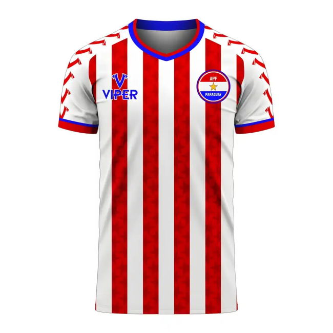Paraguay 2025-2026 Home Concept Football Kit (Viper) - Baby