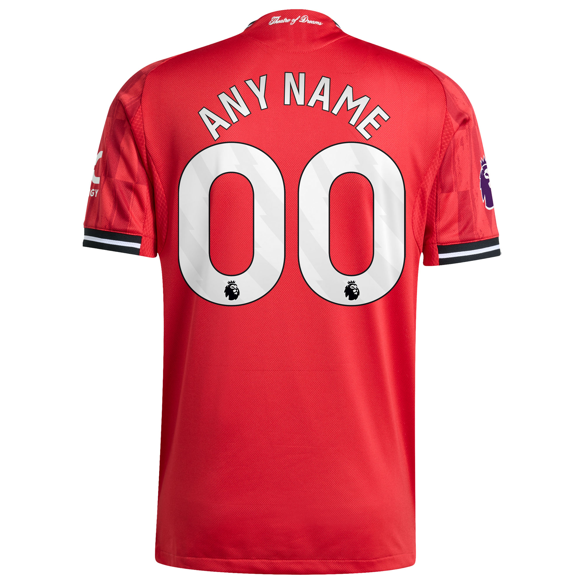 [SJH] Manchester United Home 2025/26 Custom Authentic Jersey - Red