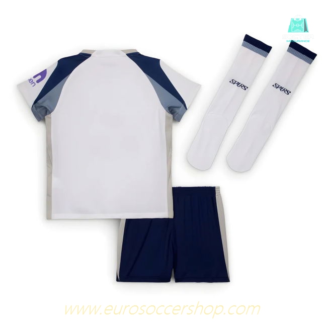 2025-2026 Tottenham Home Little Kids Mini Kit (Kane 10)