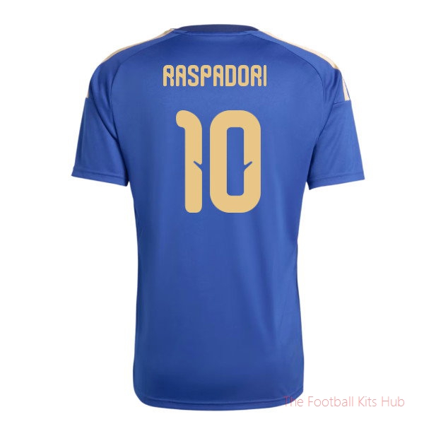2026-2027 Italy Home Fan Jersey (Raspadori 10)