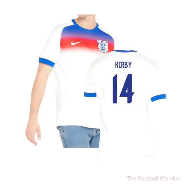 2025-2026 England WEC Authentic Home Shirt - Mens (KIRBY 14)