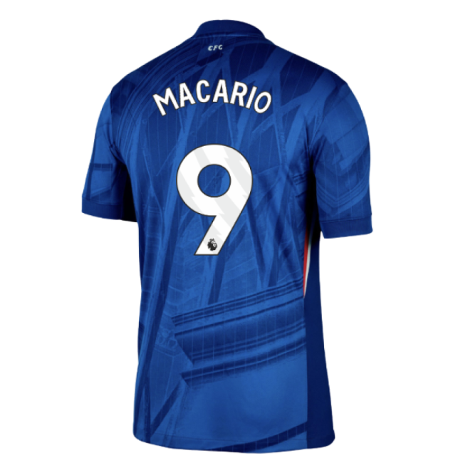 Chelsea 2025-2026 Home Shirt (Macario 9) Customizable Football Wear